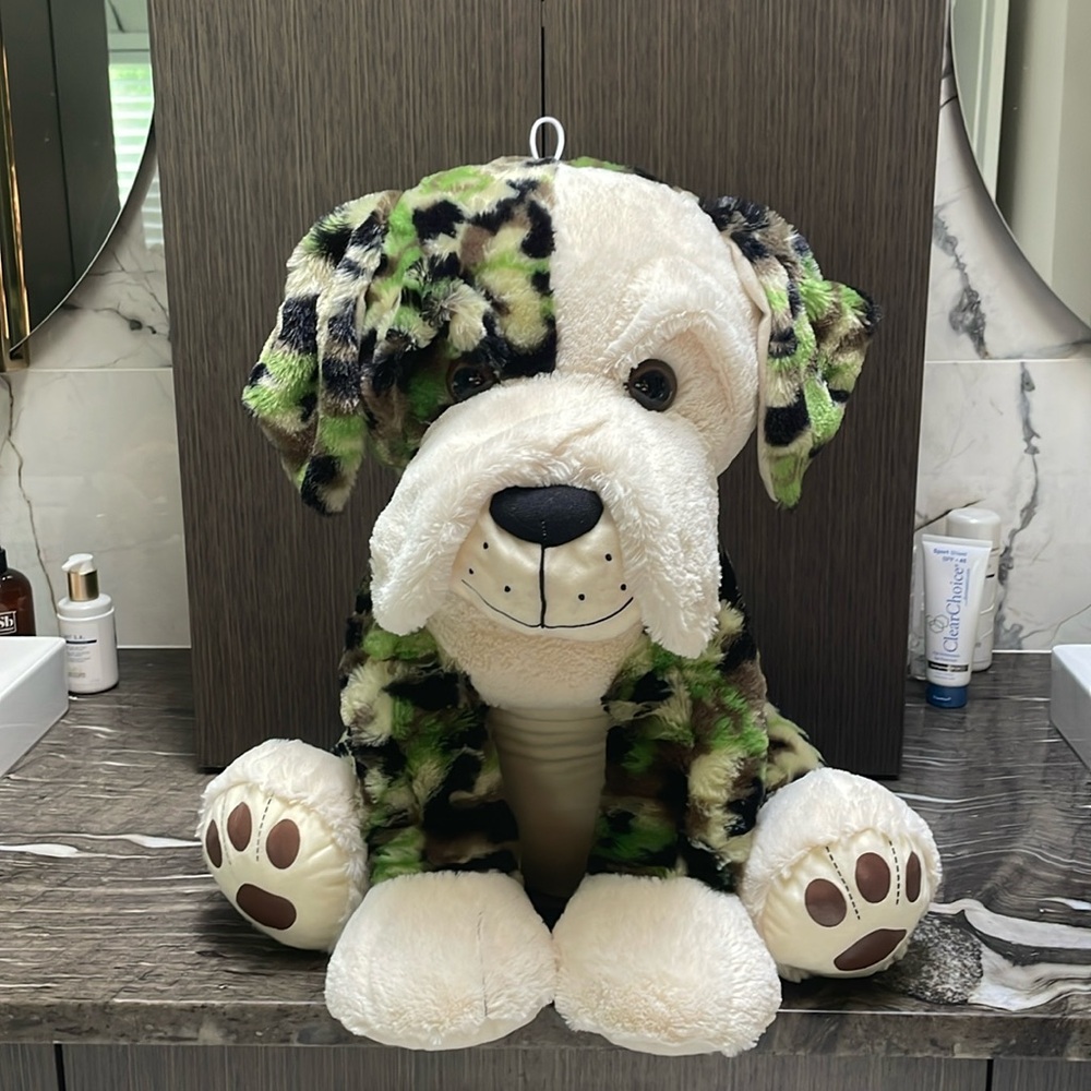 Peek A Boo Toys Pug Army Red Collar Stuffed Animal Plush Toy...